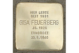 Gisa Feuerberg – Stolperstein