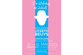 Plakat Ausstellung „100 Jahre Joseph Beuys“