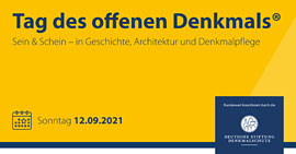 Logo Tag des offenen Denkmals® 2021