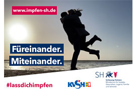 Füreinander. Miteinander. © www.impfen-sh.de
