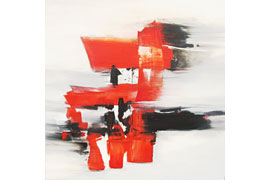2011-17 No 15 Acryl-Mischt. a. L. 80x80 © Renate Straatmann