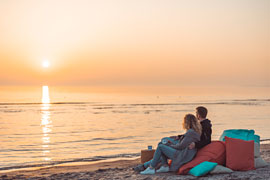 Erster Kaffee des Tages © www.luebecker-bucht-ostsee.de