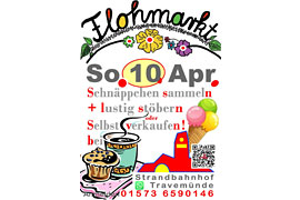 Flohmarkt Strandbahnhof April 2022