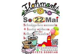 Flohmarkt Strandbahnhof Mai 2022