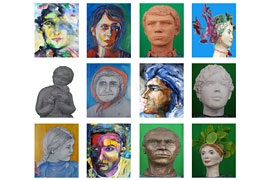 Ausstellung „Gesicht zeigen“ von Marie Eufé und Steffi Franitza 