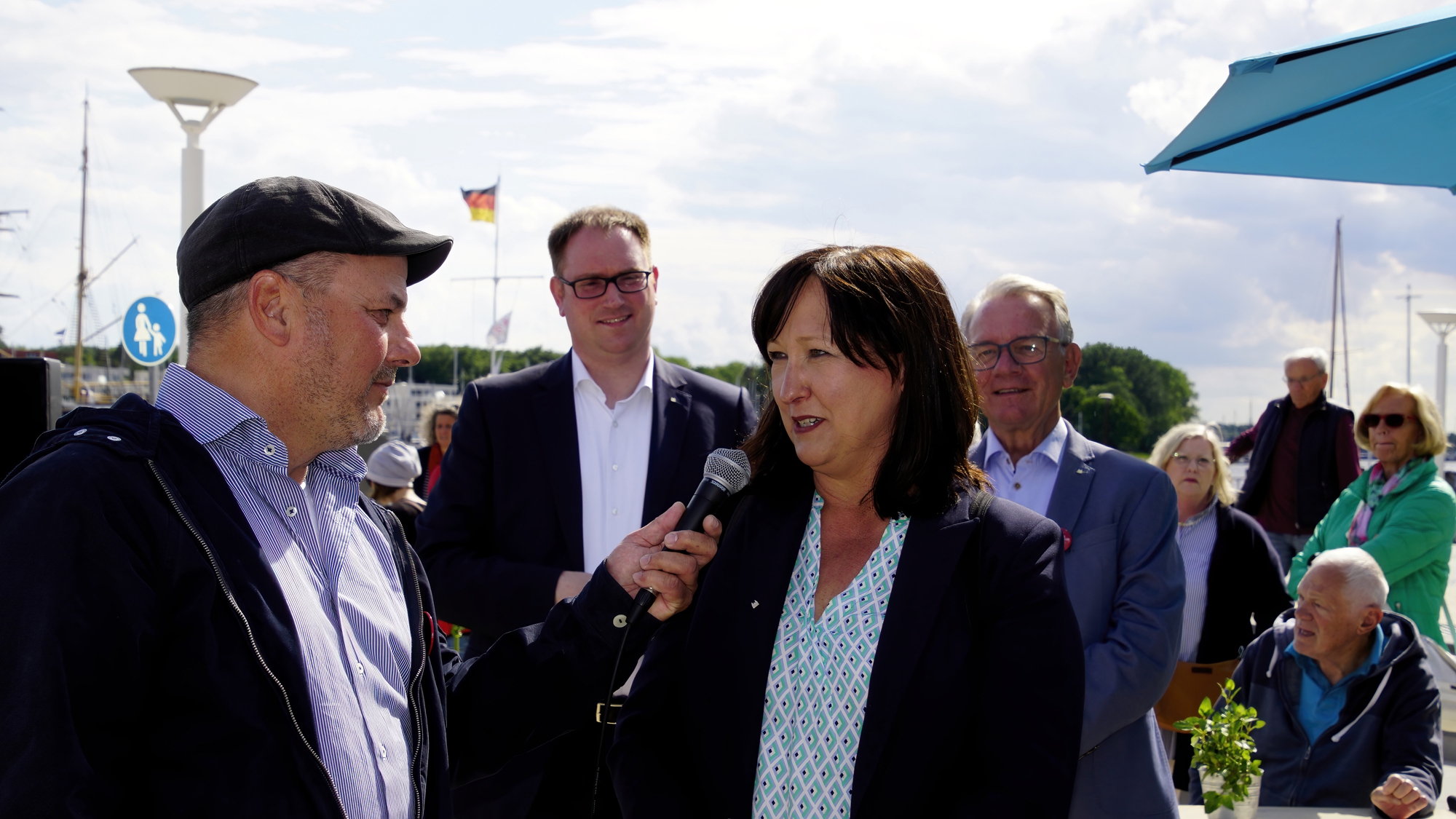 Einweihung Traveprpomenade Travemünde 2022 © TraveMedia Einweihung Traveprpomenade Travemünde 2022 © TraveMedia
