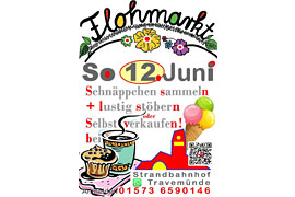 Flohmarkt Strandbahnhof Juni 2022