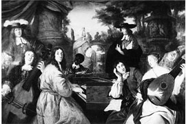 Musical Company Gemaelde Johannes Voorhout 1674