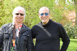 Pressefoto Eggert Johannsen und Georg Mavros © Lutz Hilken