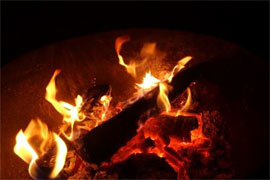 Lagerfeuer © Naturwerkstatt Priwall