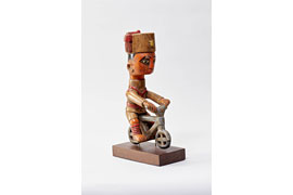 Colon-Figur, afrikanische Darstellung von Europäer © Völkerkundesammlung Lübeck