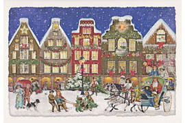 Adventskalenderkarte © Weihnachtshaus Husum