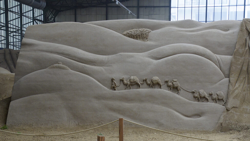 Sandskulpturen Travemünde 2022 © TraveMedia