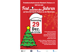 Plakat „Fest zwischen den Jahren“ 2022