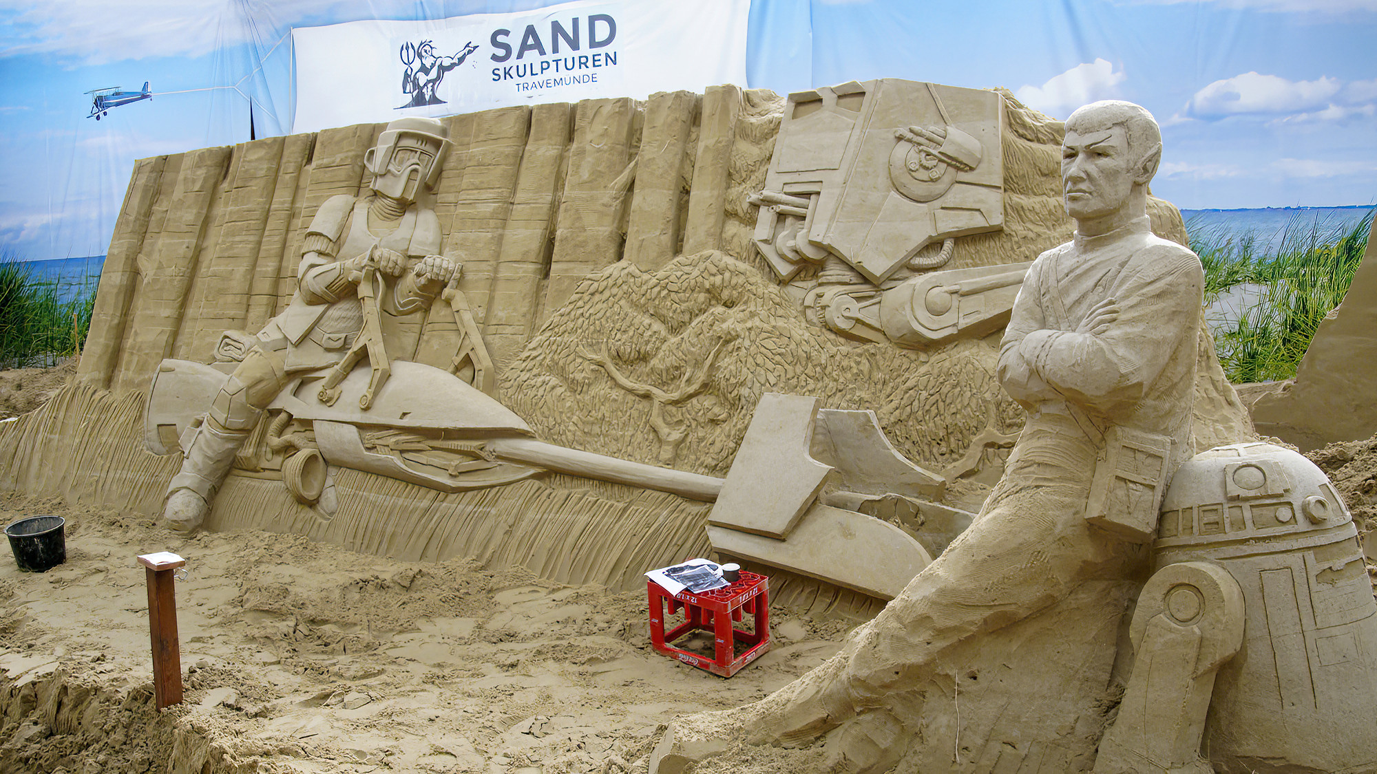 Sandskulturen Travemünde 2023 Spock © TraveMedia
