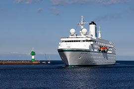 MS Deutschland in Travemünde © TraveMedia