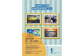 Plakat Kunstauktion Timmendorfer Strand 2023