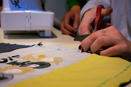 EHM Textil Upcycling © Charleen Bermann