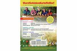 WuSchiKaDo Plakat 2023 © Dorfvorstand Klingberg
