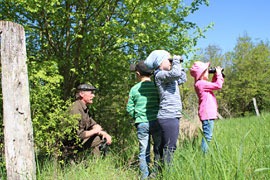 Entdeckungstour für Familien im Naturschutzgebiet „Südlicher Priwall“ © Naturwerkstatt Priwall