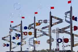 WindArt 2023, 7 Wimpel, Bernd Derenbach