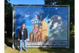 Cartoonist Frank Bahr © TSNT
