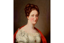 J. H. W. Tischbein, Erbprinzessin Adelheid von Oldenburg, 1817, Öl auf Leinwand © Ostholstein-Museum