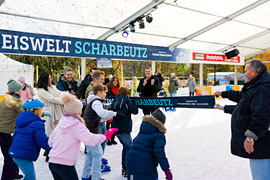 Eiswelt Scharbeutz 2023/24 © www.luebecker-bucht-ostsee.de
