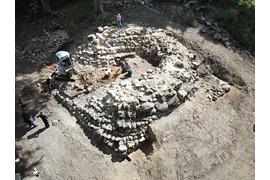 Ausgrabung Burg Linau © Siegloff – Archäologisches Landesamt Schleswig-Holstein