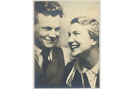 Gertrud Meyer und Willy Brandt ca. 1939 © Archiv der sozialen Demokratie
