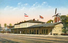 Bahnhof Eutin © Eutiner Landesbibliothek