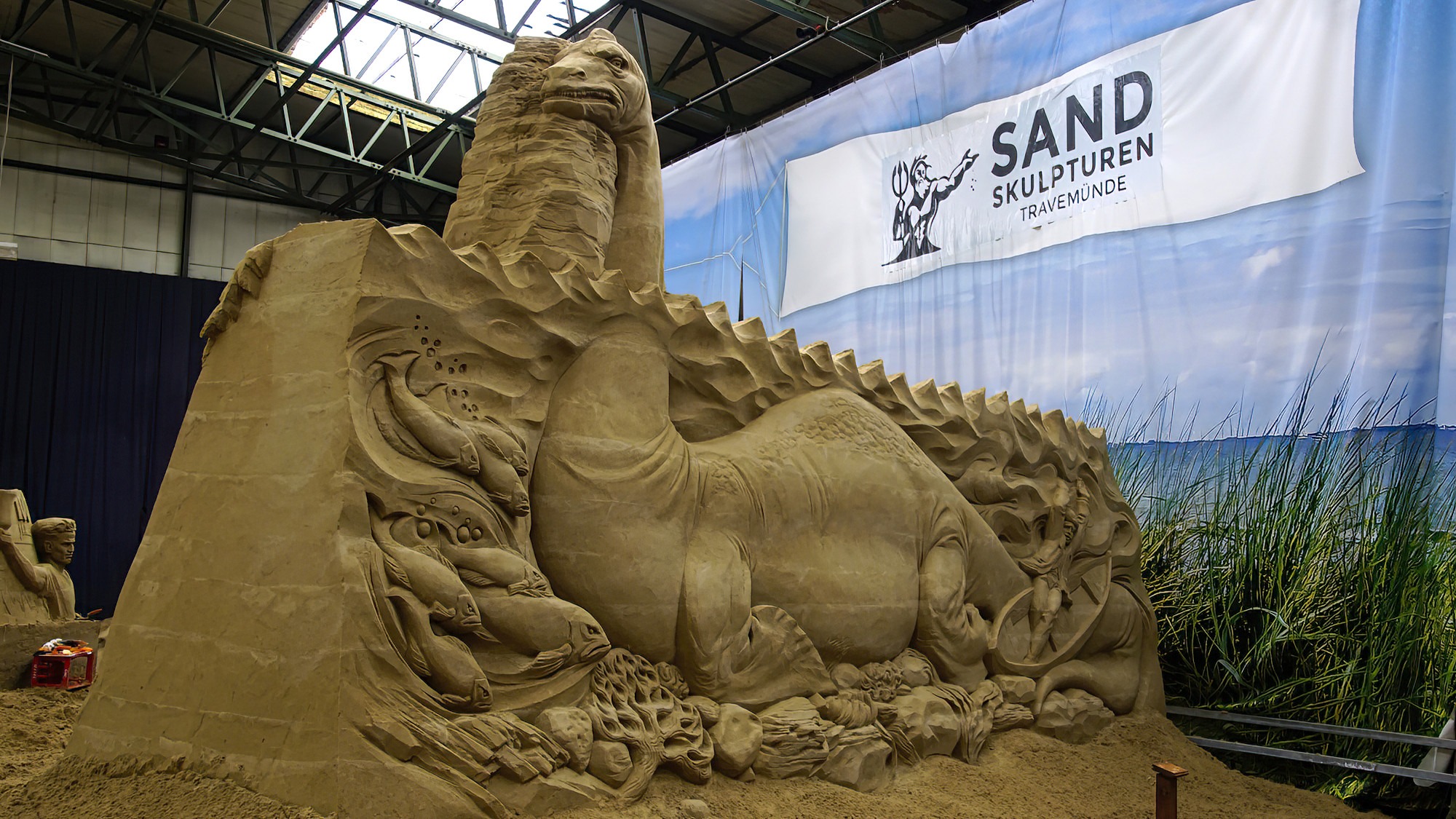 Sandskulpturen Travemünde 2024 © TraveMedia