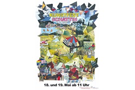 Plakat Schattiner Kunstfest 2024