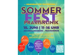 Plakat Sommerfest Praxisklinik