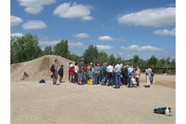 Steine Sammeln im Kieswerk © GeoPark Nordisches Steinreich.de