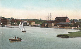 Neustädter Binnenwasser um 1900 © Archiv Thomas Schwarz