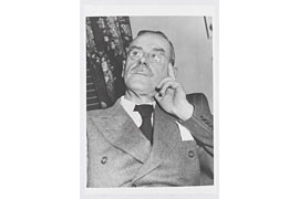 Thomas Mann, ca. 1939 © ETH-Bibliothek Zürich, Thomas-Mann-Archiv/Fotograf: unbekannt/TMA_0503