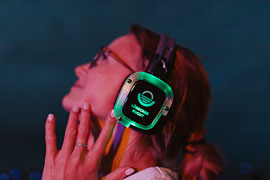Silent Disco am Strand © www.luebecker-bucht-ostsee.de 