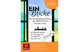 Plakat Einblicke – Kunsttankstelle Lübeck