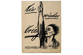 Plakat „Nie wieder Krieg“ Käthe Kollwitz