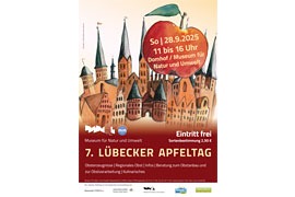 Plakat 7. Lübecker Apfeltag 