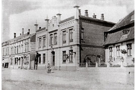 Postamt Lienaustraße 1893 © Archiv zeiTTor – Museum der Stadt Neustadt in Holstein