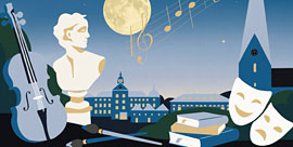 Key Visual Kulturnacht Eutin © L. Schmitz; adobe/Eutin Tourismus