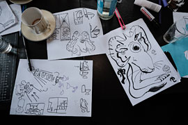 Workshop „Normen formen“ – Lena Winkel – Else Lasker-Schüler © Thomas Byczkowski