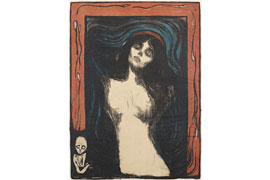 Edvard Munch – Madonna (gemeinfrei)