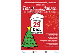 Plakat „Zwischen den Jahren“ Niendorf/Ostsee