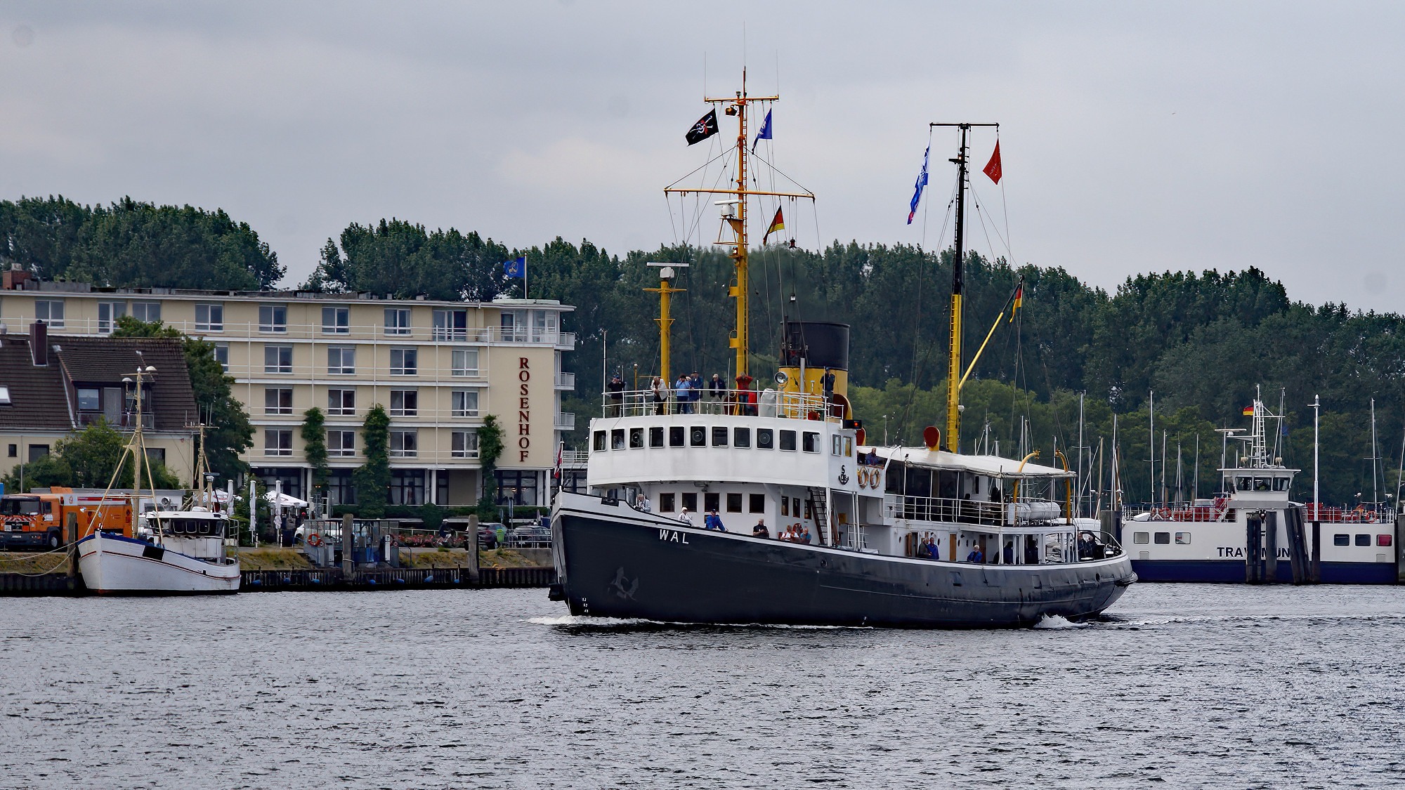 Schiffsankünfte 2025 4 Infos über Travemünde-Lübeck und Umgebung %Travemünde © TraveMedia%