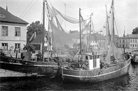 Fischkutter 1952 © Fotothek zeiTTor – Museum der Stadt_ Neustadt in Holstein