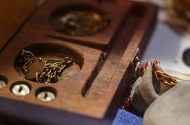 Detail aus der Inszenierung »Brügge um 1361« im EHM © Lena Morgenstern