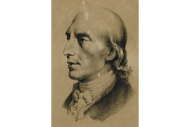 Johann Heinrich Voß in einer Lithographie von 1826 von W. Unger nach Wilh. Tischbein aus der Graphiksammlung der Eutiner Landesbibliothek